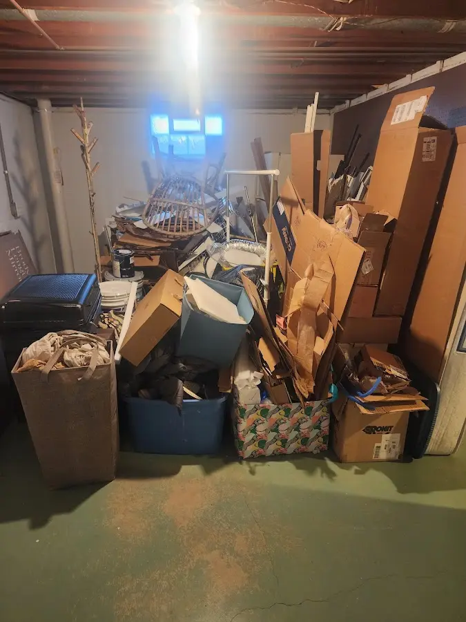 Roll-off dumpster container at job site for Construction Dumpster Rental in Salem